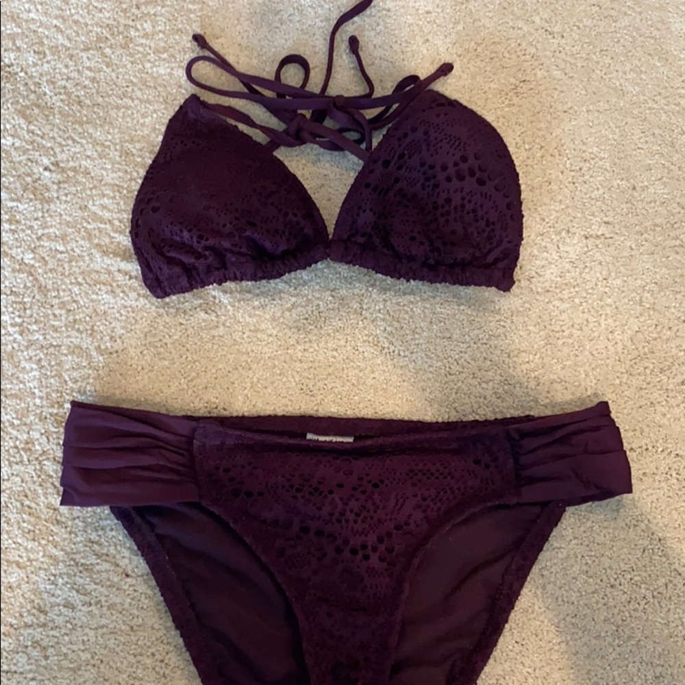 Purple bikini